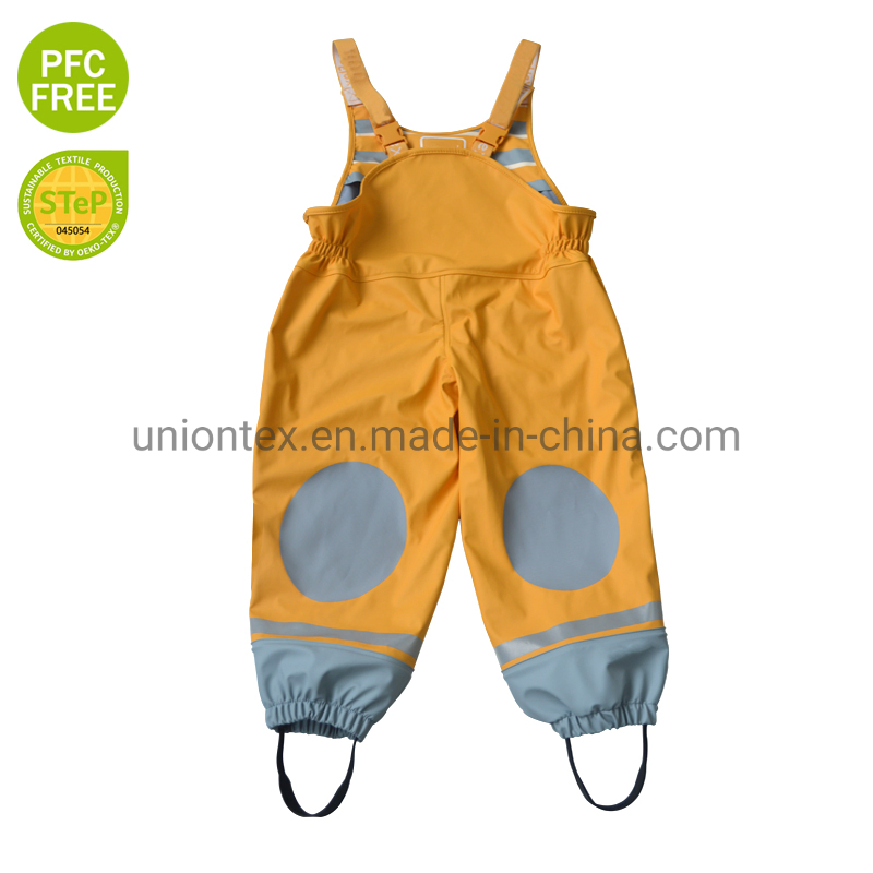 Girl's PU Waterproof Jacket Print Raincoat