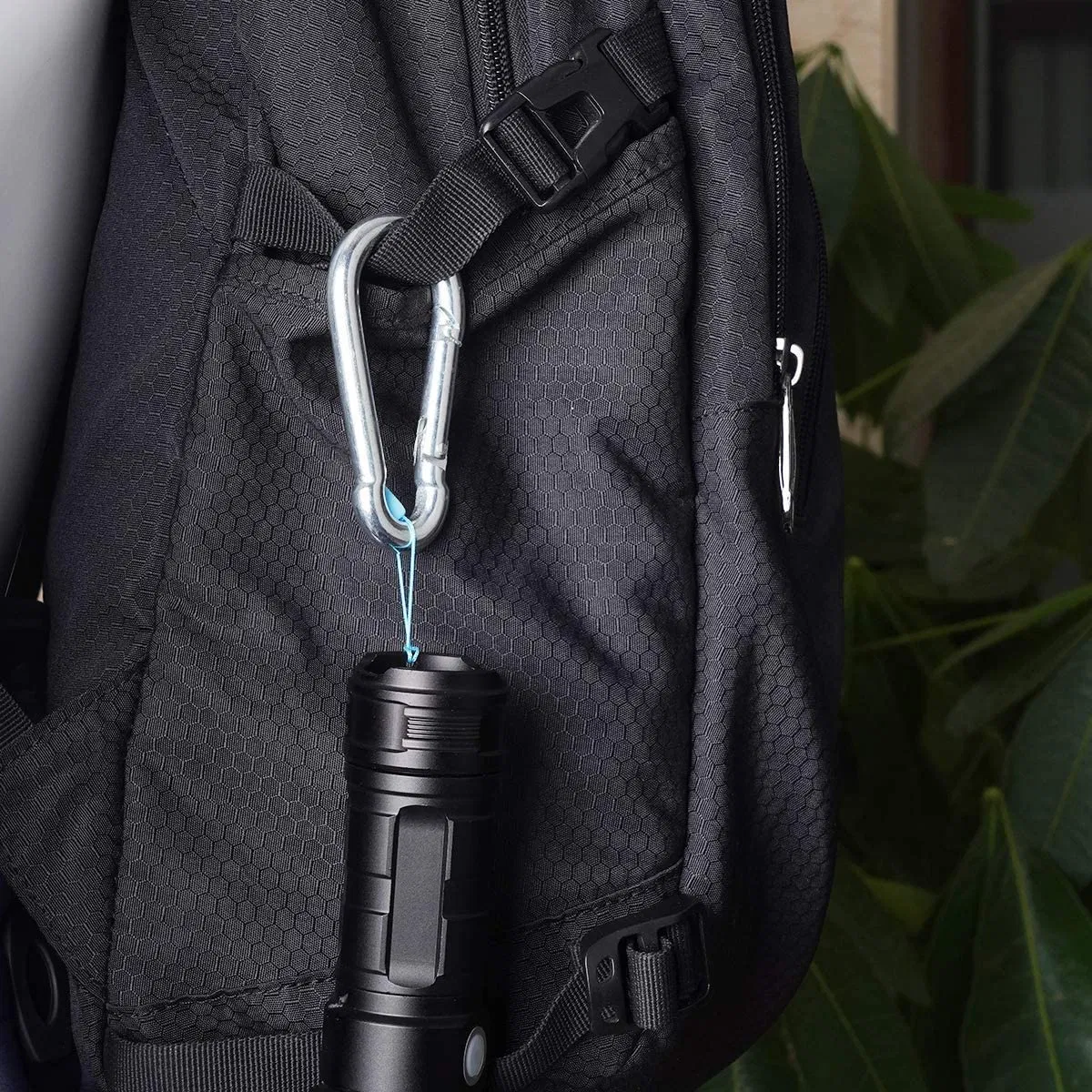 M8 80 mm Stainless Steel Spring Snap Hook Carabiner Stainless Steel Clips