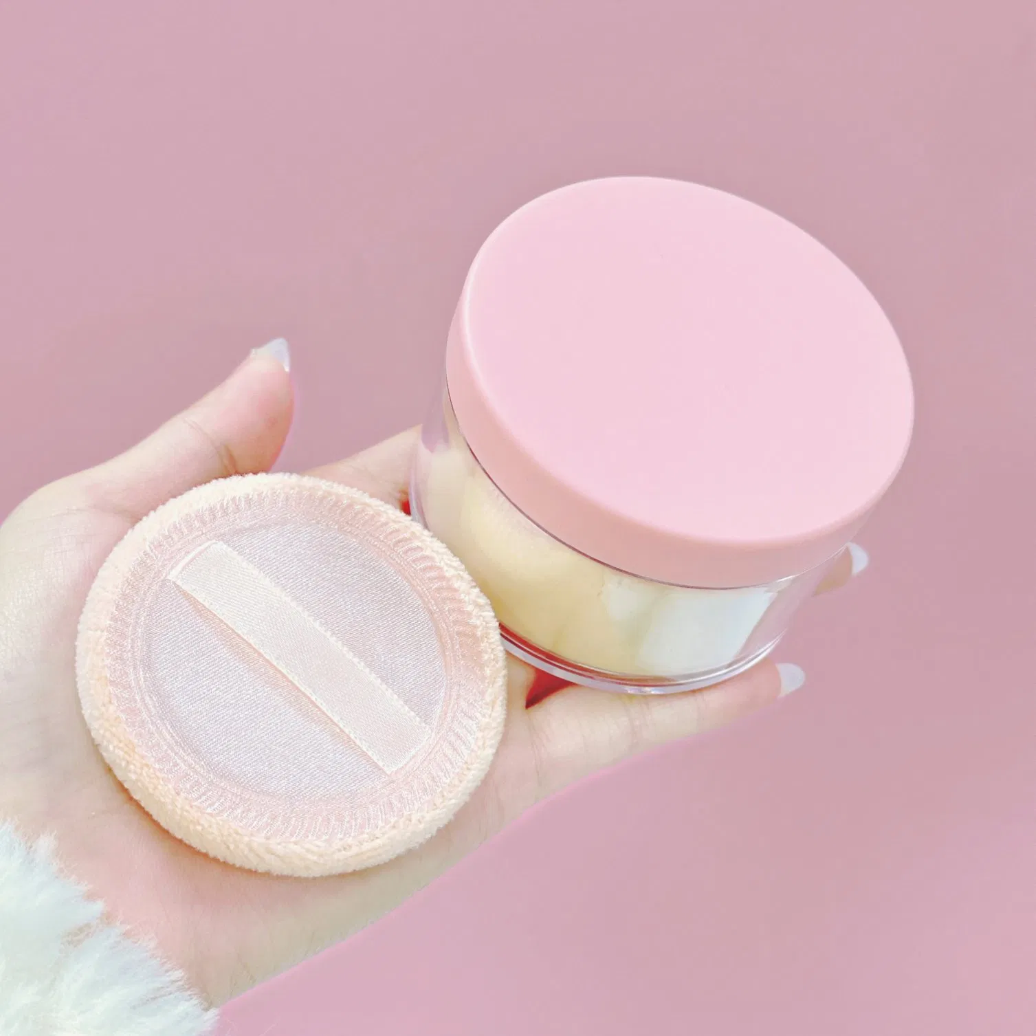 Banana Transparent Loose Powder Setting Waterproof Makeup Custom Cosmetics