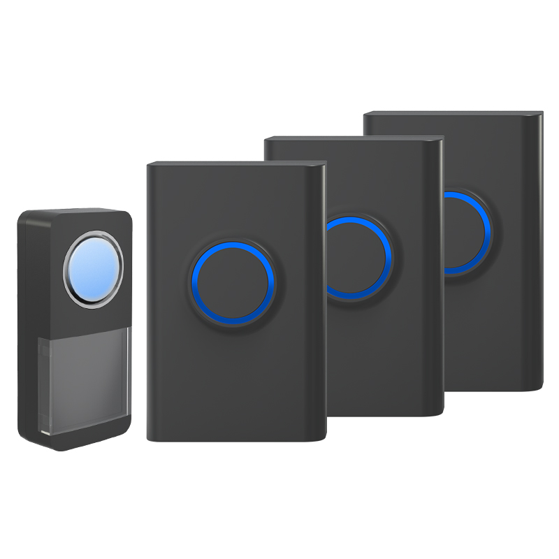 LED Cheap Long Distance Battery Wireless Doorbell