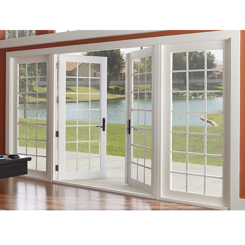 Modern Style Cheap Price Single/Double Glass Aluminum Swing Door