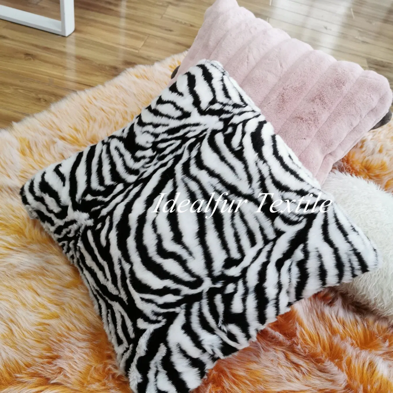 Trendy Zebra-Print Cushion for Modern Home Decor Needs