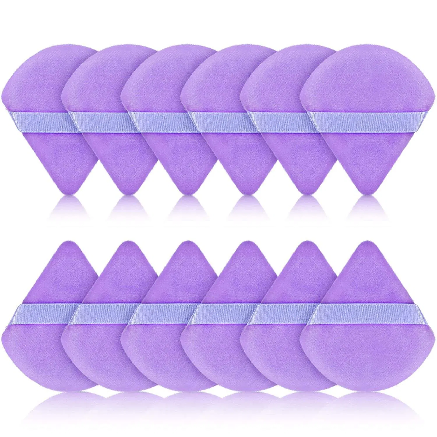 Heart Velvet Satin Air Cushion Makeup Sponge