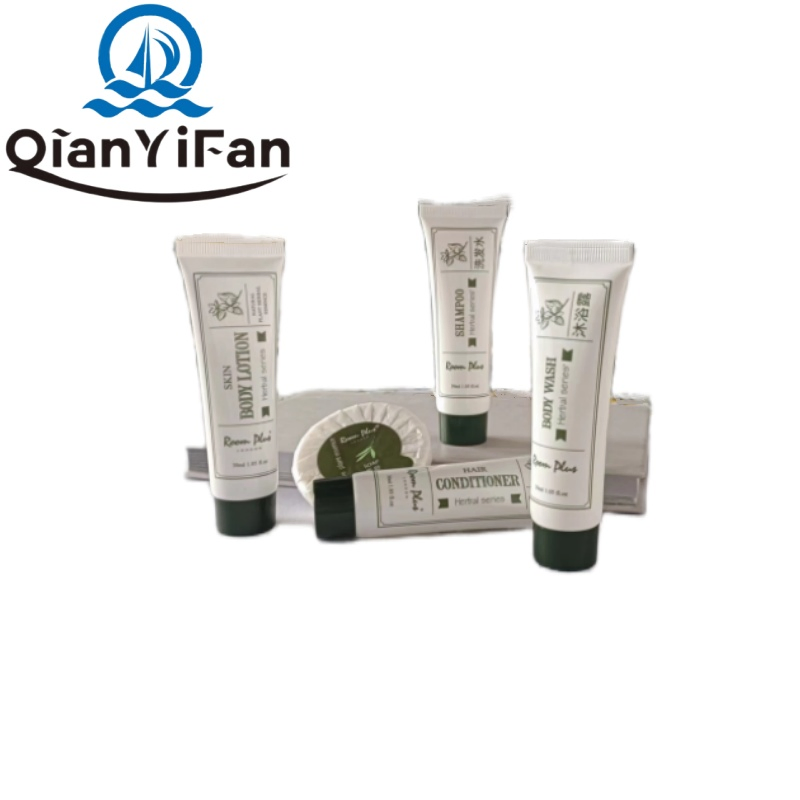 Natural Plant Herbal Essence Toiletries Set for Star Hotels, Resorts Wholesale Customized