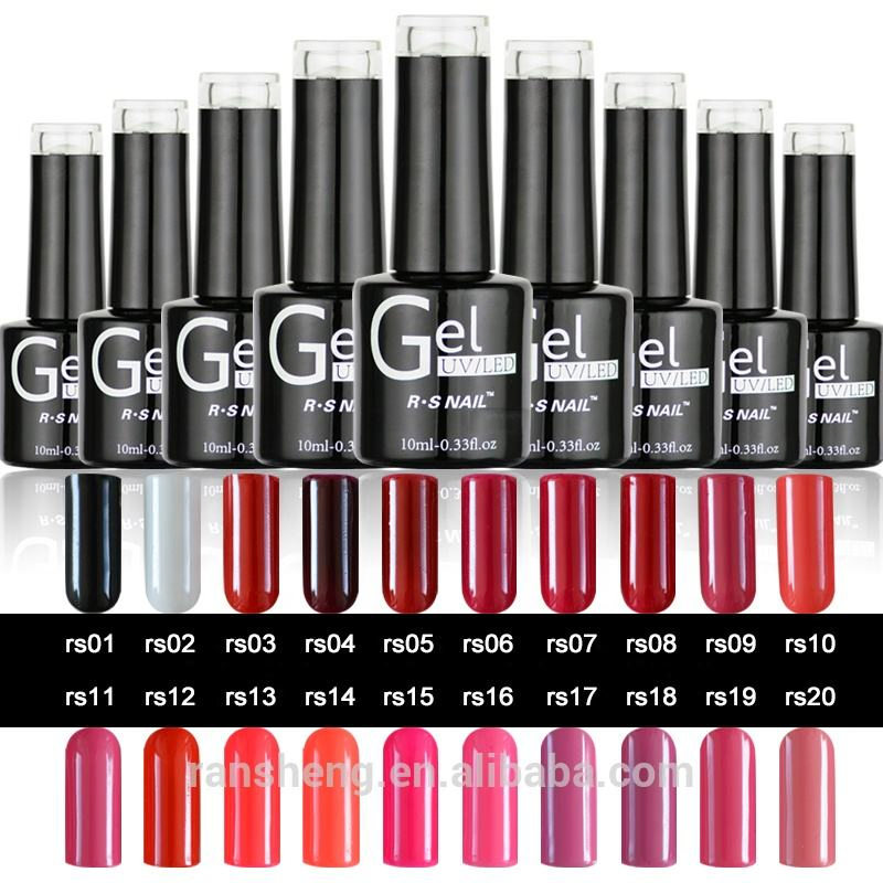 Free Sample RS Nail Odor Free Peel off One Step Gel Polish