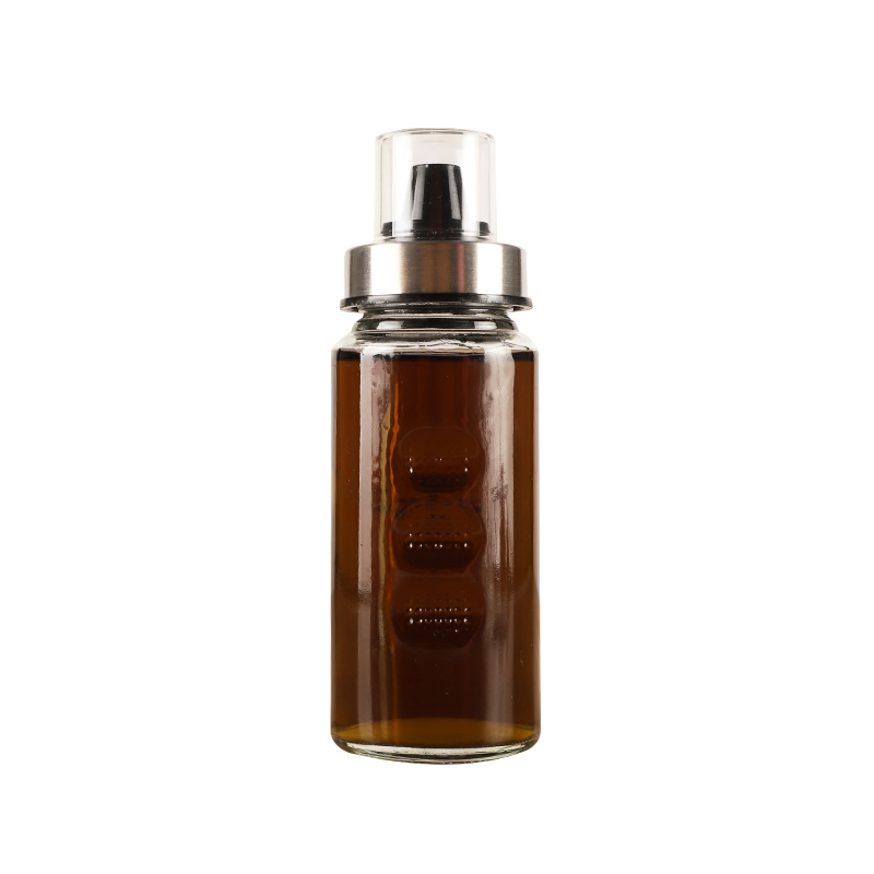 6oz 180ml Empty Oil Vinegar Bottle Cruet Glass Olive Oil Dispenser Bottle for Kitchen Cooking Oil Container