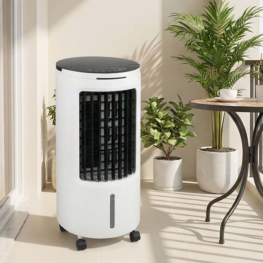 Large Capacity 12L Water Tank Air Cooler with 7.5 Hours Timer and Remote