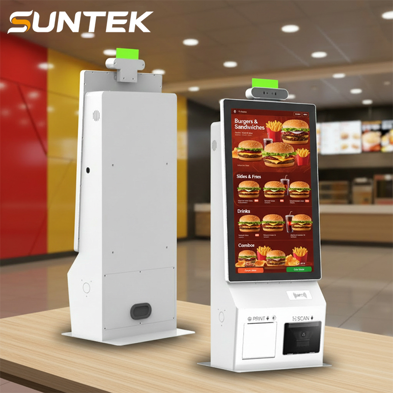 Popular Touch Screen 21.5 Inch Self Service Order Kiosk Desktop Payment Kiosk Suntek Check in Check out Kiosk