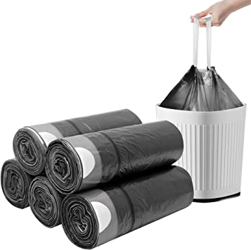 100% Biodegradable Compostable Pbat+PLA+Corn Starch Custom Printed Green Black Natural White Garbage Bag