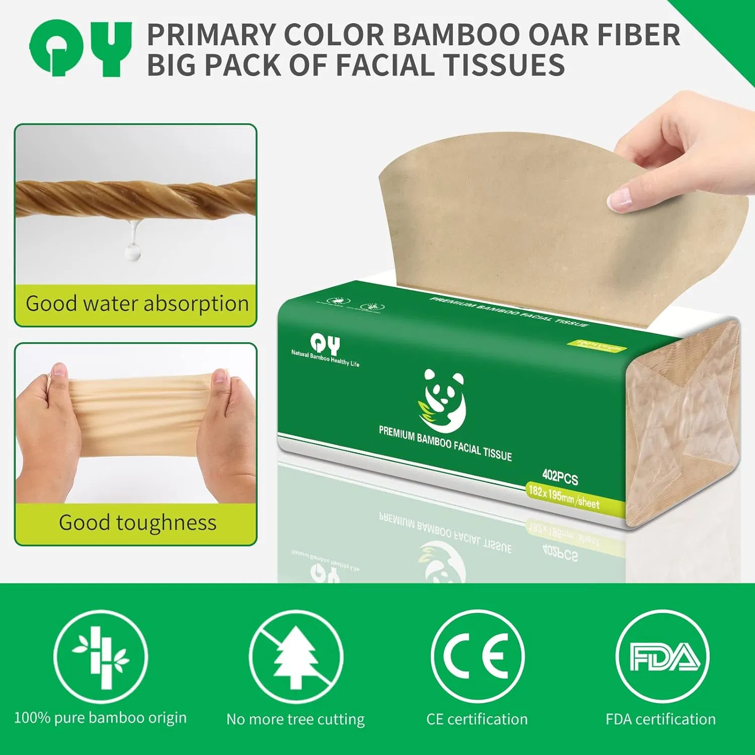 Wholesale Wettable Wet Natural Bamboo Facial Tissue Napkin Baby Toilet Paper Top Best Custom Rolling Kitchen Jumbo 24 Roll Pack Bathroom China Price