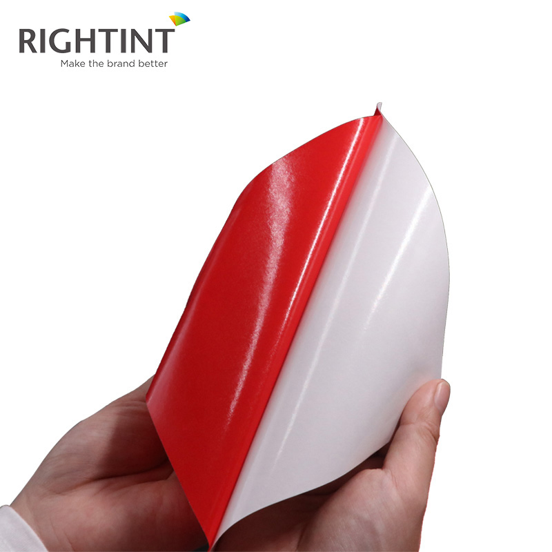 Sticker Opaque Rightint Carton A4, OEM gloss ct Vinly Label