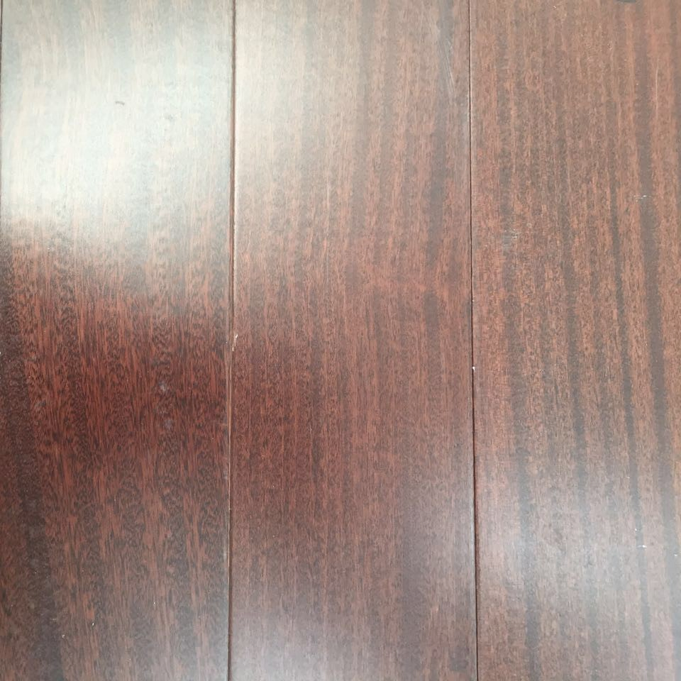 African Ebony Sapele Timber Engineered Parquet Wood Flooring