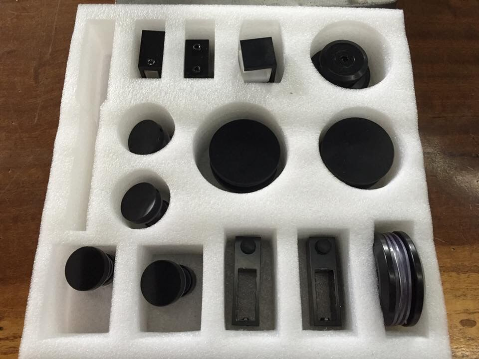 Black Matt Bathroom Accessories Shower Enclosure Shower Door Glass Fittings