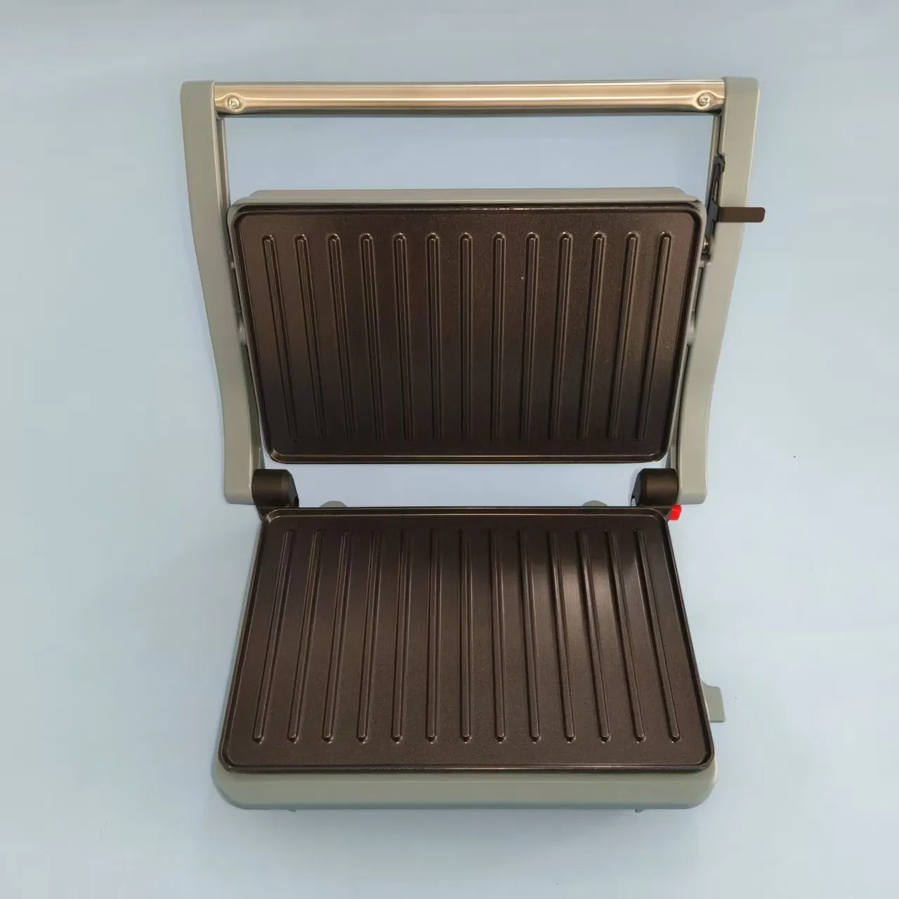 Multi-Functional Panini Press Grill and Gourmet Sandwich Maker Non-Stick Coated Plates