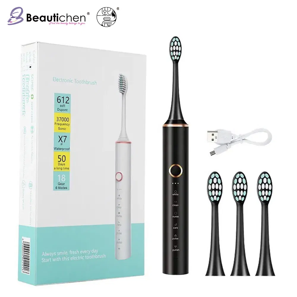 Ультразвуковая зубная щетка Beautichen IPX7 с таймером