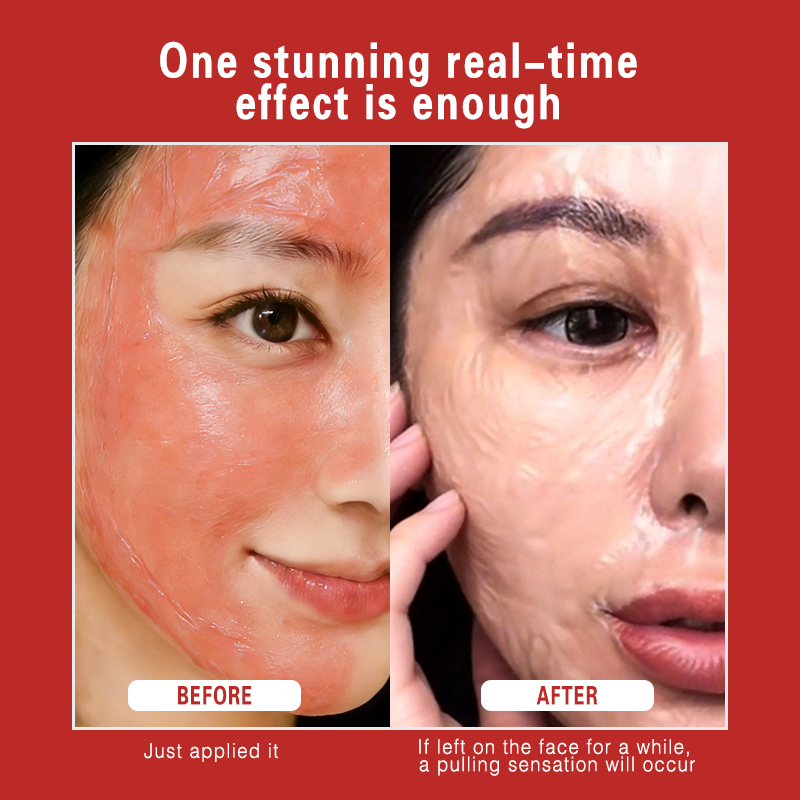 Private Logo Peptide Lifting Mask Instant Firming & Visible Lift V Face Line Carving Skin Tightening Anti Aging Gel Mask