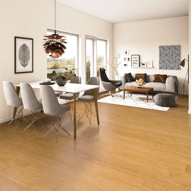 Easy Fit Click System Tool Free Home Strand Woven Bamboo Flooring