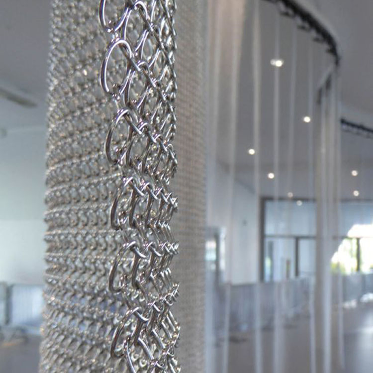 Decorative Chain Mail Ring Mesh Metal Curtain