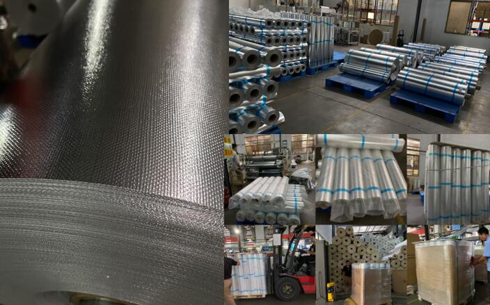 Aluminum Lamination Bubble/EPE Foam, XPE Foam/Fiberglass Cloth
