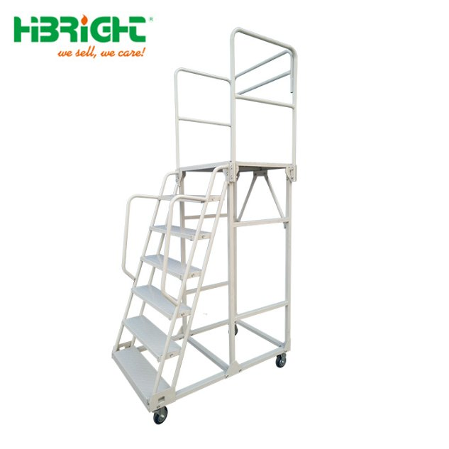 Folded High Quality Safety Multi Tiers  Multi-Functional Step Climbing Trolley