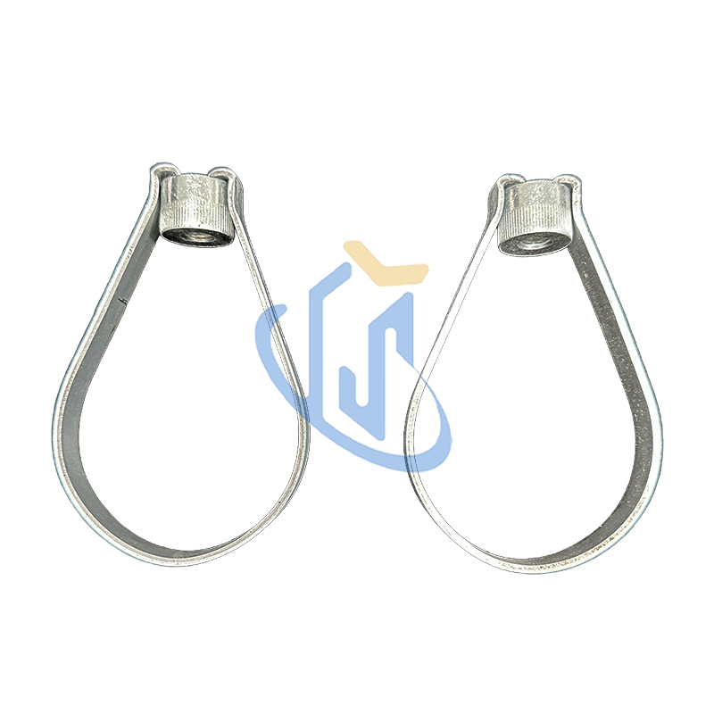 Seismic Rated Cup Nut Loop Hanger Heavy Duty Strut Fitting for Conduit and Cable Tray