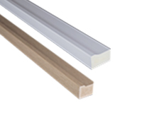 Versatile Lightweight Door Moulding Profile for Simple Fitting
