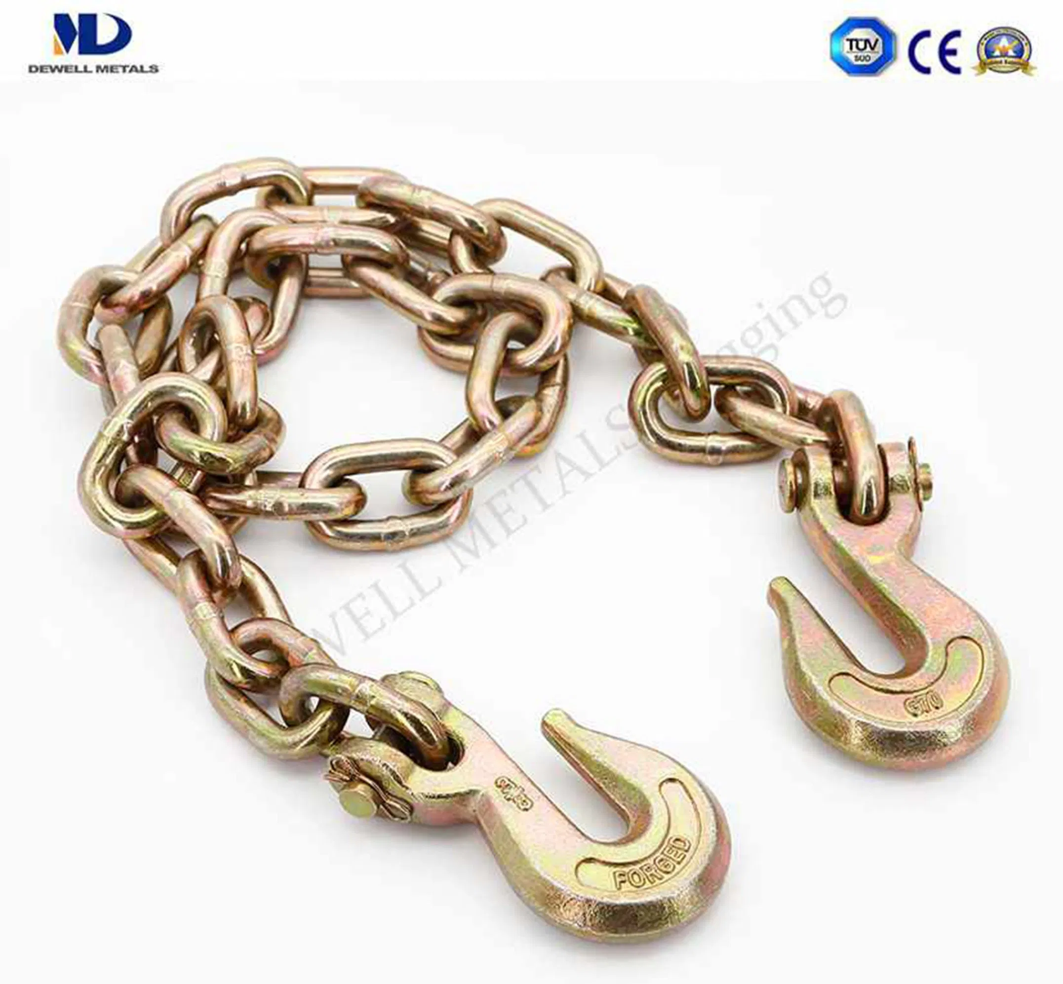 Alloy Steel Color Painted Lashing Chain with C-Hook