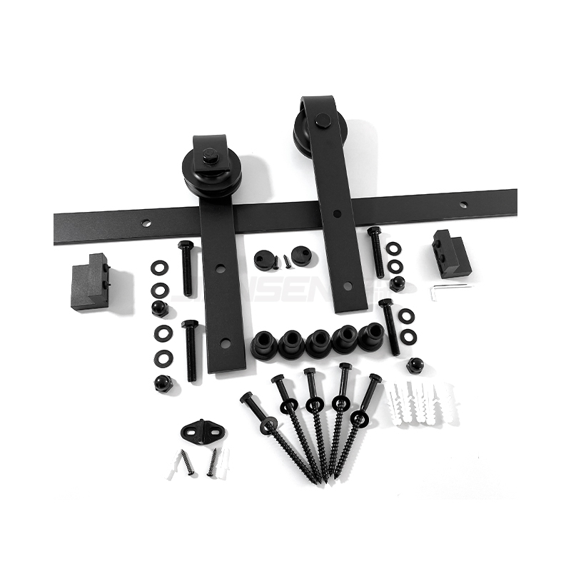 Factory Carbon Steel Rail for Barn Doors Pocket Sliding Door Hardware Kit