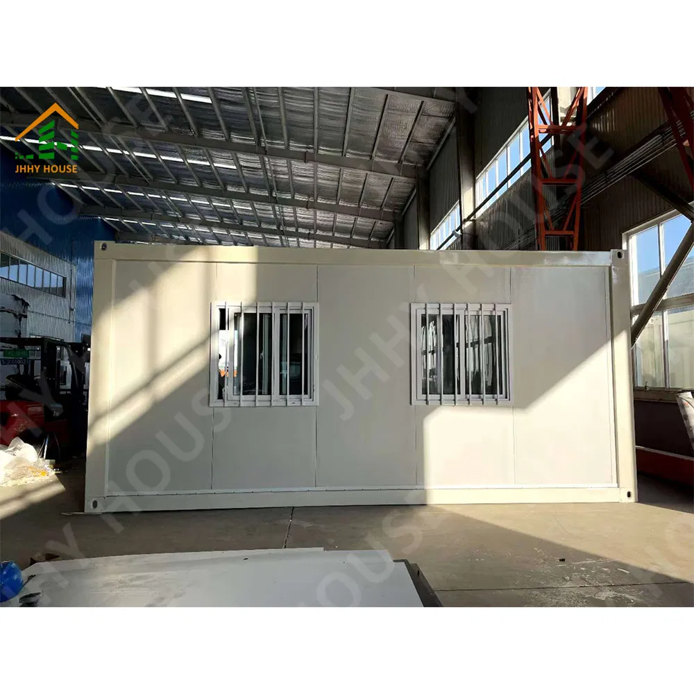 Low-Cost Living Flat Pack Container House, Prefabricated Office Modular Container House