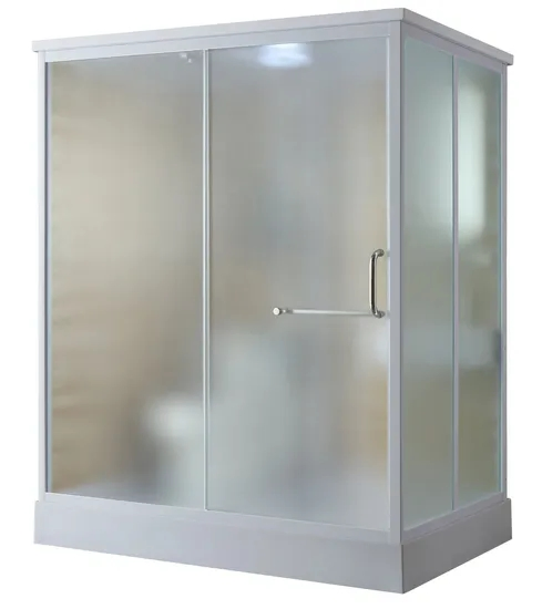 Modular Bathroom / All-in-One Prefab Toilet Suite / Space-Saving Bathroom Furniture