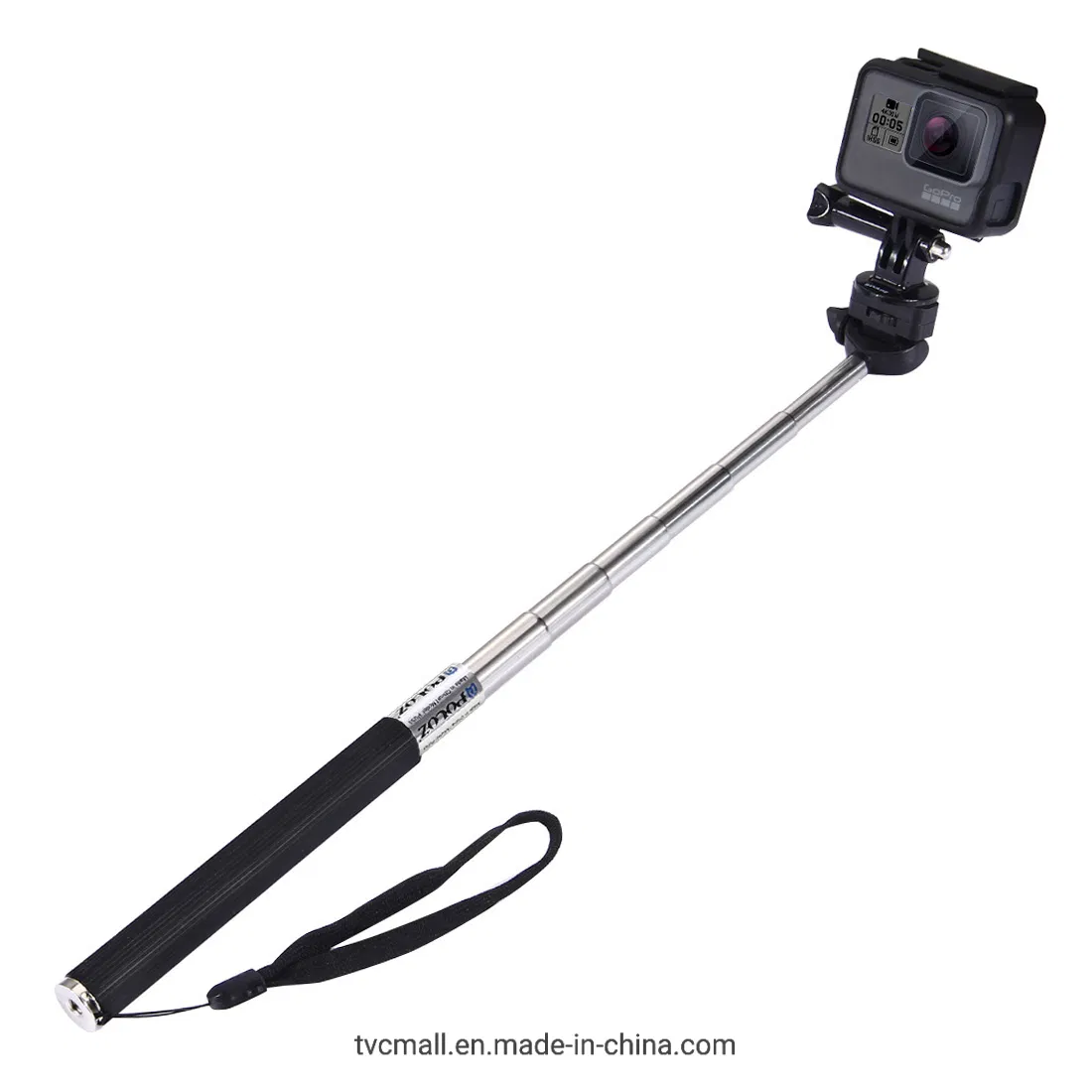 Puluz PU55 Selfie Stick Adjustable Handheld Monopod Pole for Gopro Hero 7/6/5/5 Session/4session/4/3+/3/2/1, Dji Osmo Action Camera