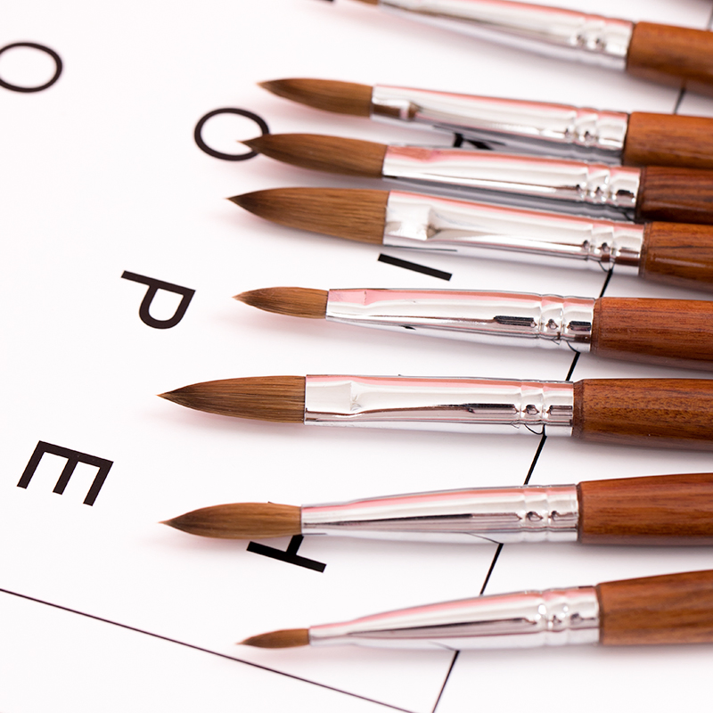 Guyo OEM 100% Kolinsky Germany Acrylic Size 18 Nail Brush