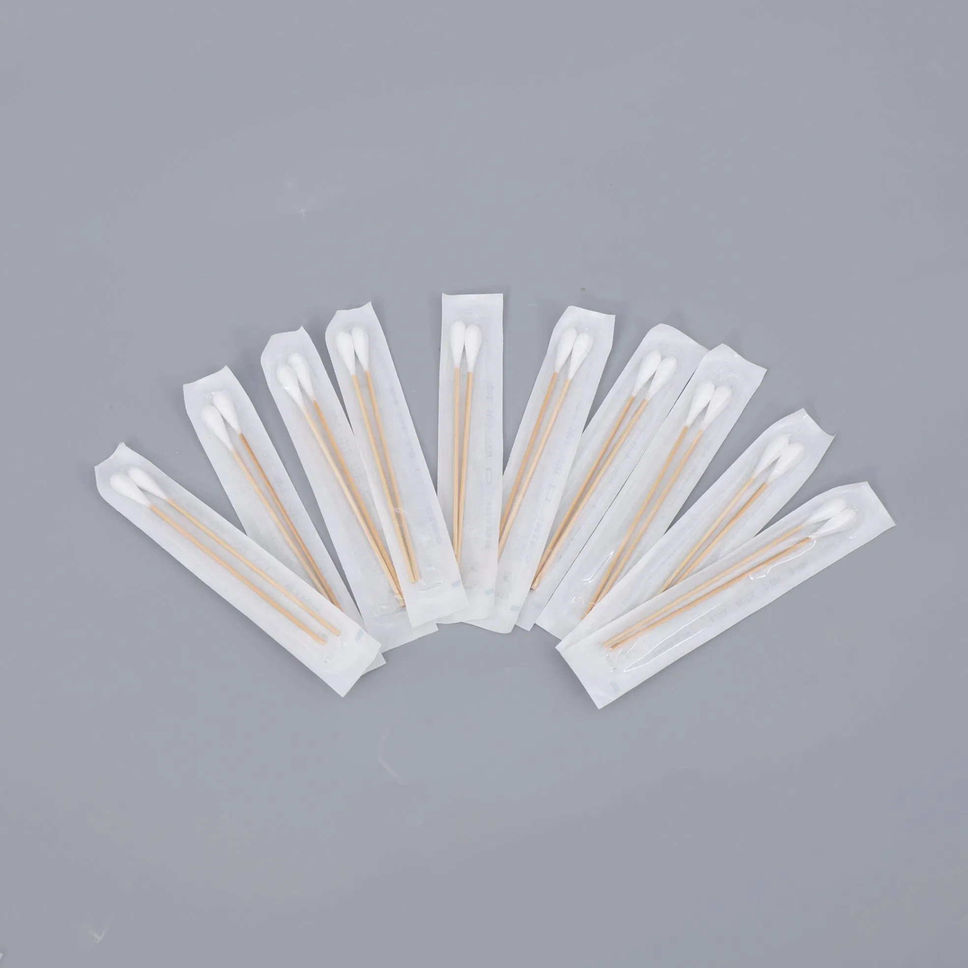 6" Cotton-Tipped Wood Applicators Sterile Cotton-Tipped Applicators, Ideal for Application of Medication, Cleaning