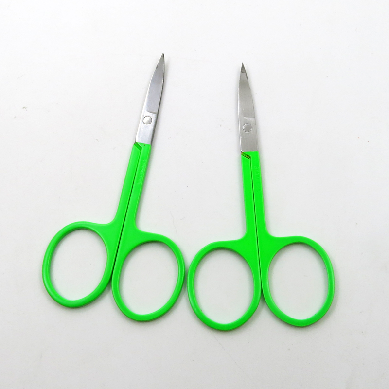 Professional Cuticle Scissors Portable for Eyebrow Eyelash Facial Trimming Makeup