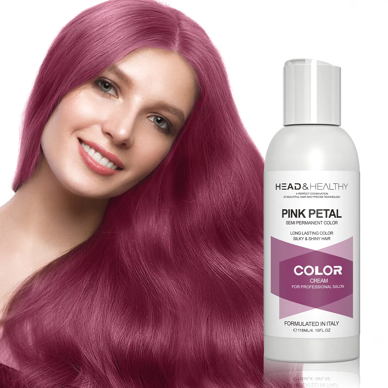 Vegan Hair Color Cream for Custom Salon Branding and Use