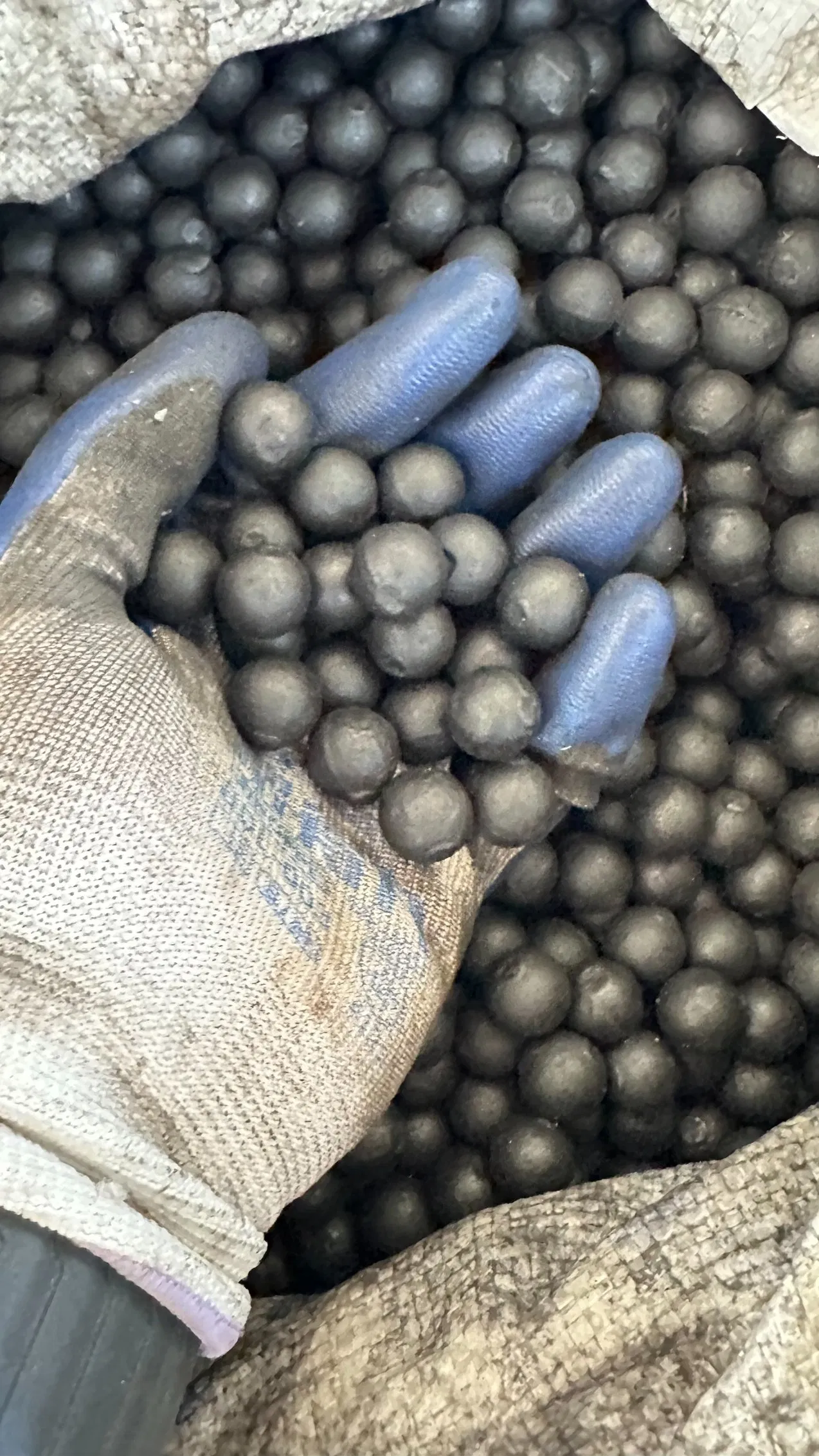 Хромированные стальные мелющие шары 100 мм