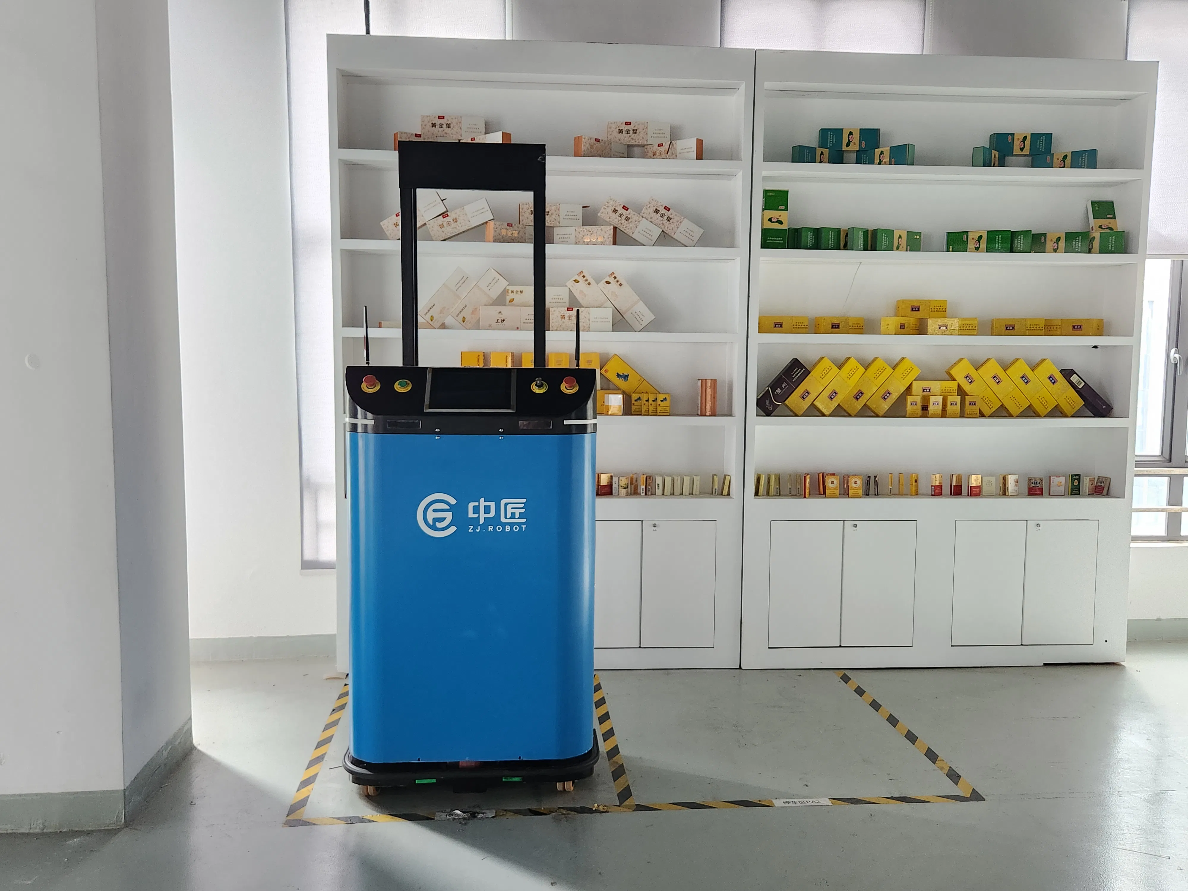 Zj Robots Pallet Stacker Agv with Intelligent Storage System for Efficiency