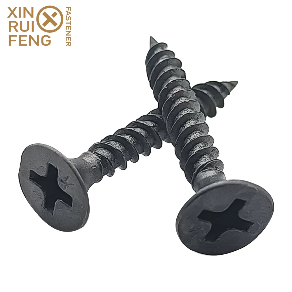 ANSI Galvanized Hardware Gypsum Screw Fine or Coarse Thread Fastener Building Hareware Manufacturer Factory