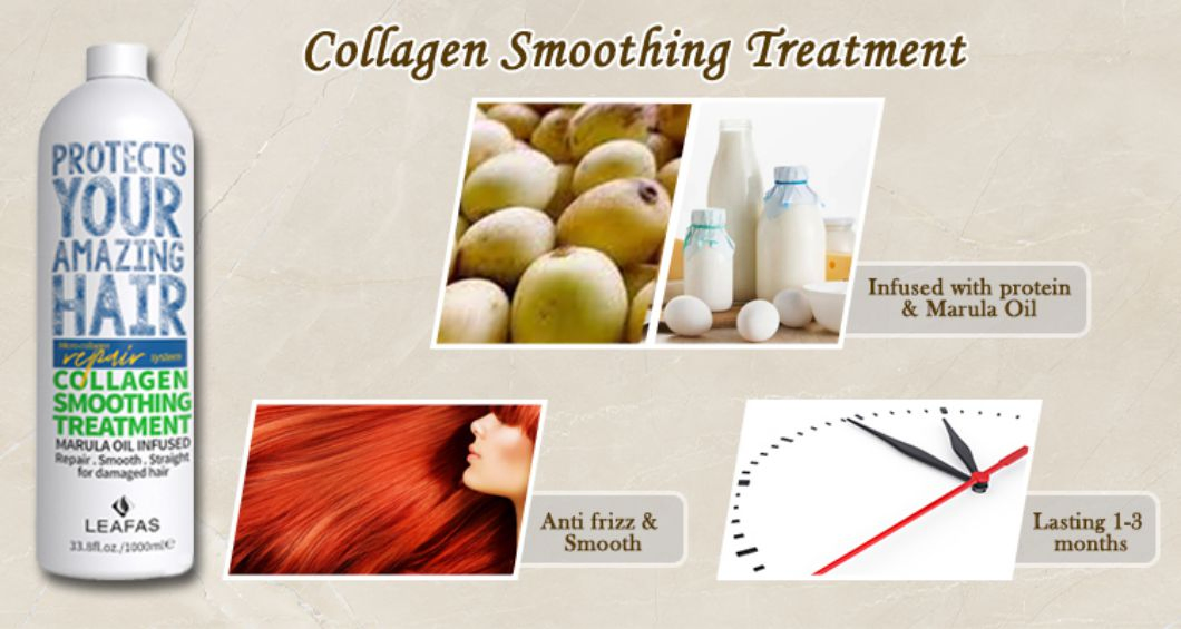 Private Label Marula Oil Repair Straight Hair Straightening Cream