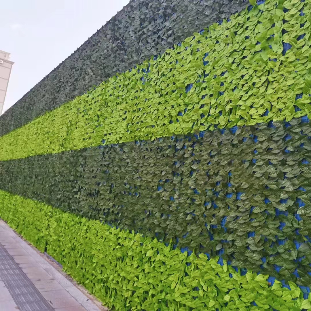 Забор-экран садовый уличный искусственный плющ лоза