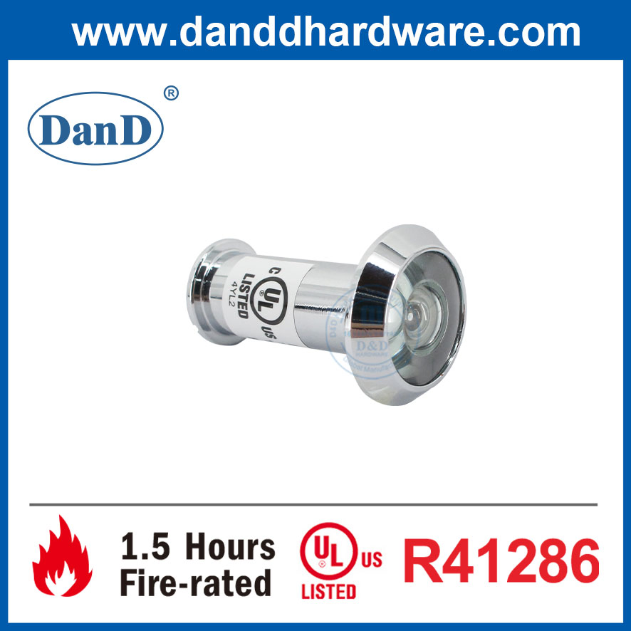 UL Listed Fire Rated Hotel Room Hidden Door Viewer Hardware Manufacturer