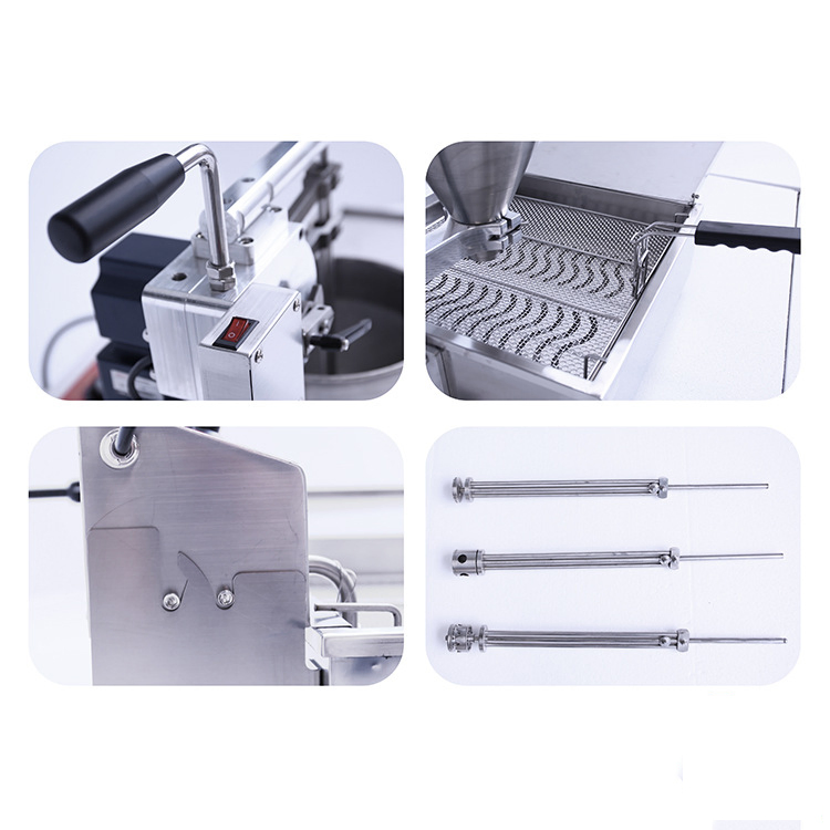 Factory Automatic Electric Donut Fryer Machine Mini Donuts Machine for Sale