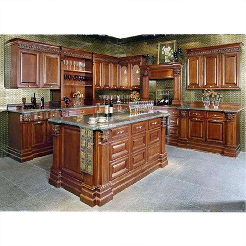 China Wholesale Flat Pack Luxury Modern Kitchen Cabinet