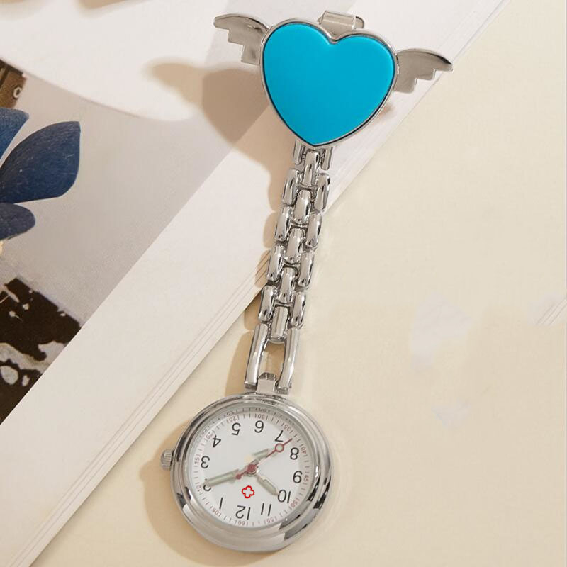 Factory Direct Sale Stock Angel Heart Nurse Angel Wings Nurse Wall Watch