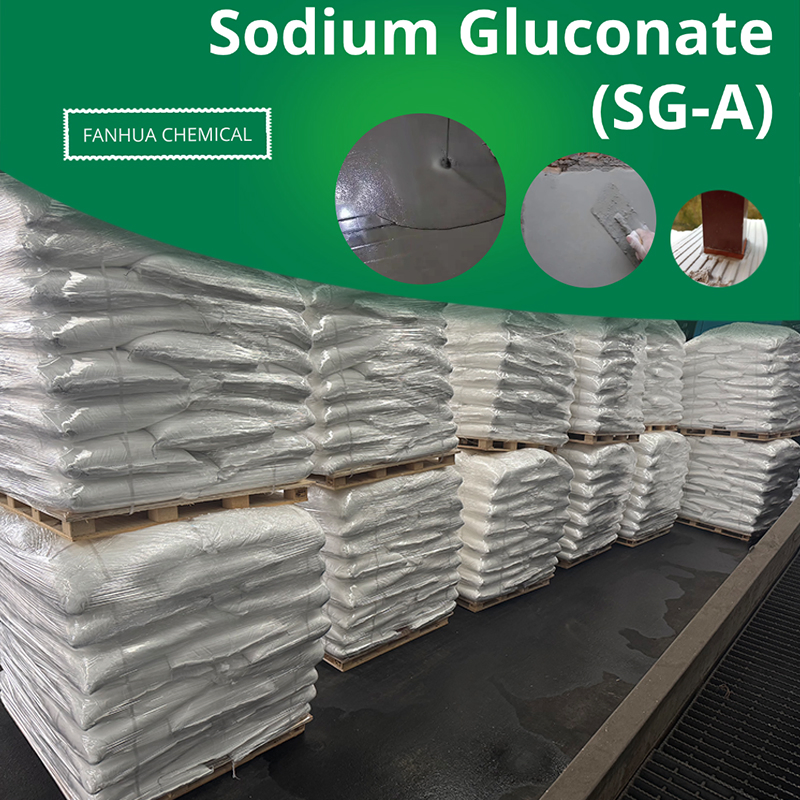 Slump-Retaining Sodium Gluconate for Concrete Additives