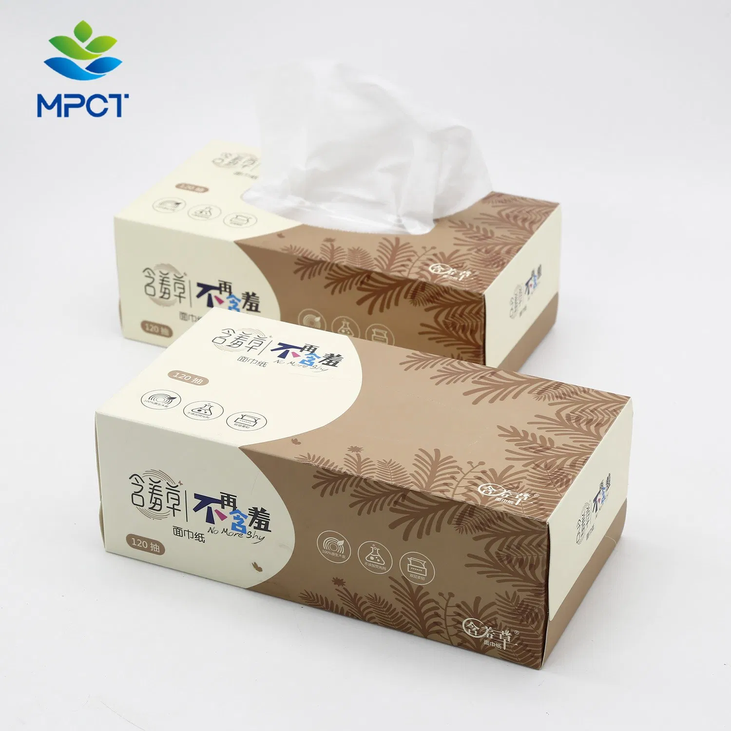 Premium Natural Toilet Tissue Paper Roll for Household OEM Factory Pulp 2/3 Ply Facial Tissue Paper for Daily Use
