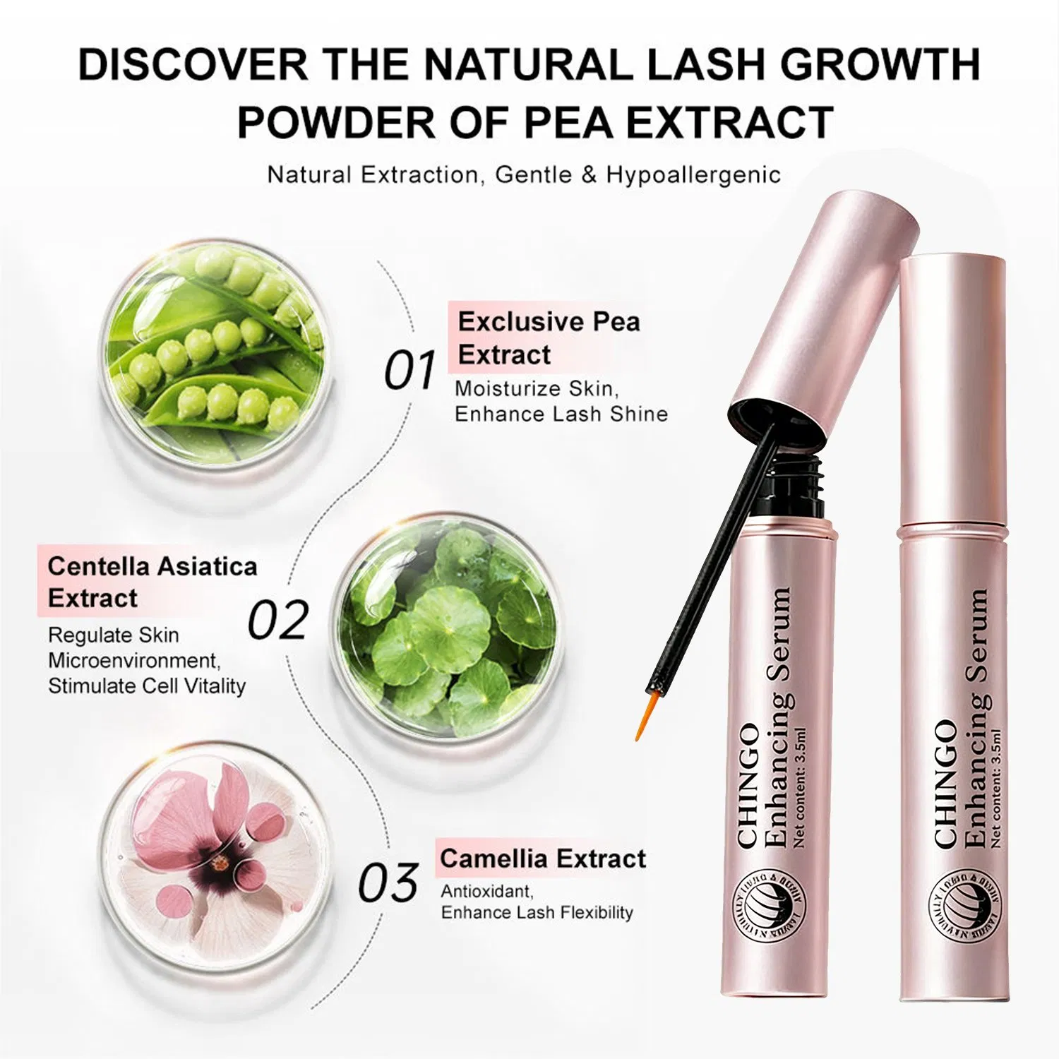 Effective Lash Boost Serum Refresh Lengthen Plump for Bright Full Lashes Daily