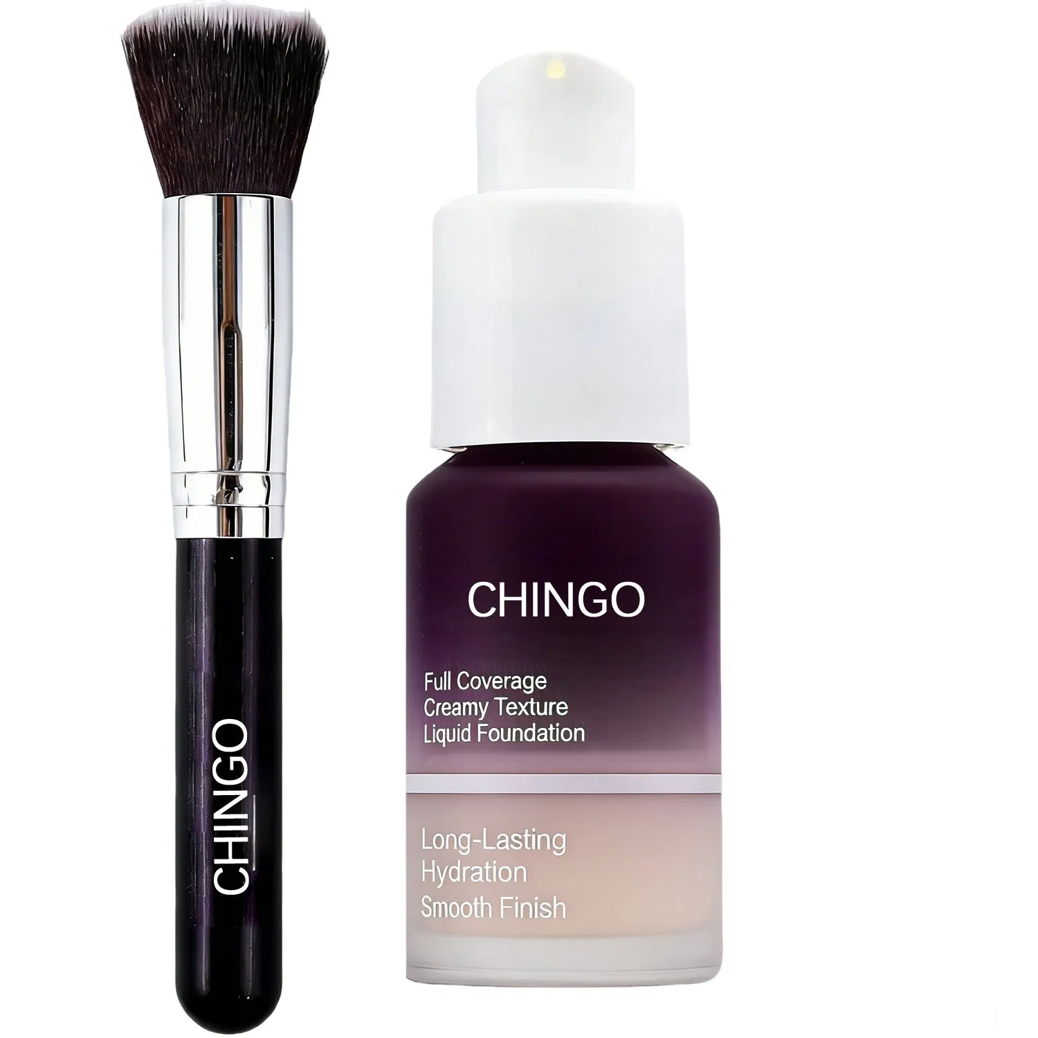 Lightweight Sheer Liquid Foundation Creates Natural Effortless Flawless Skin