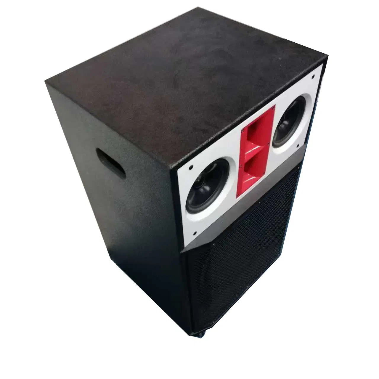 Профессиональная акустика 200Вт 15 дюймов в деревянном корпусе с колесами