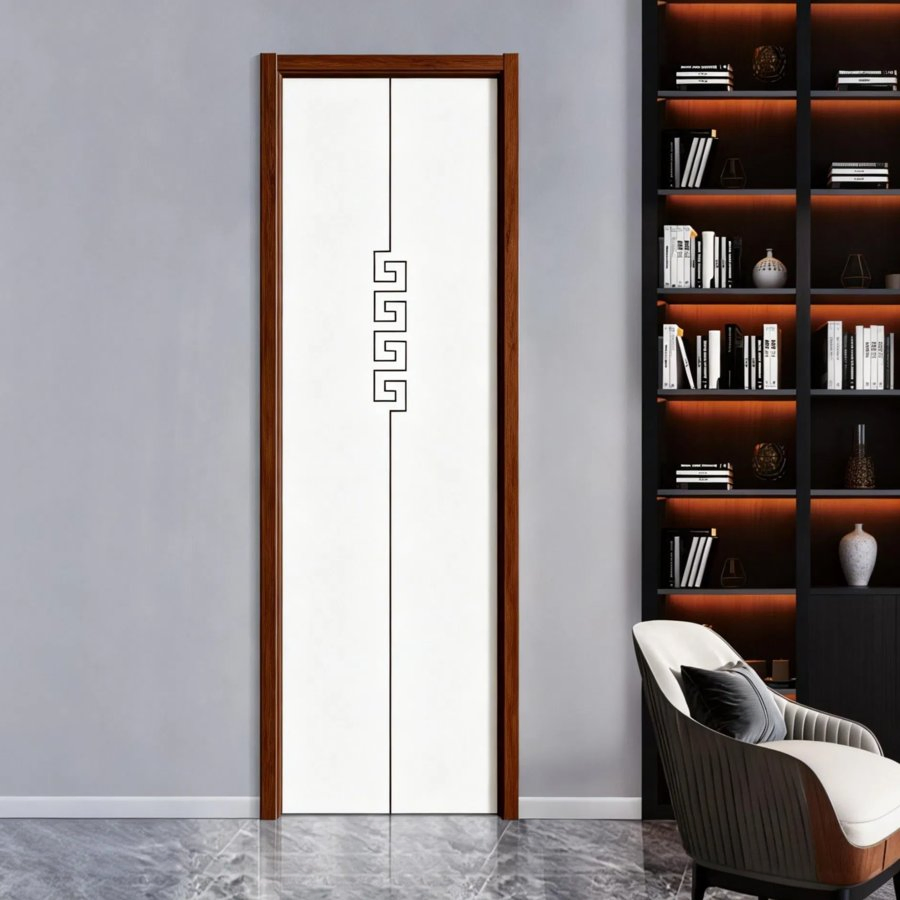 Fire Polyurethane Paint Surface Class a Wooden Fire Door